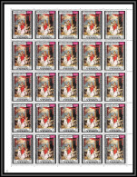 480j Yemen Kingdom MNH ** N° 602 A Lawrence English Tableau (tableaux Painting) Feuilles Sheets - Altri & Non Classificati