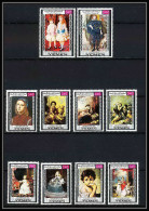 480a - Yemen Kingdom MNH ** N° 594 / 603 A Unicef Day Of Child Tableau Tableaux Painting Renoir Vélasquez Murillo  - UNICEF