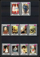 480a - Yemen Kingdom MNH ** N° 594 / 603 A Unicef Day Of Child Tableau Tableaux Painting Renoir Vélasquez Murillo  - Sonstige & Ohne Zuordnung