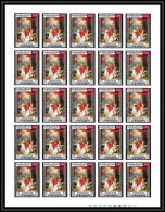 479j Yemen Kingdom MNH ** N° 602 B Lawrence English Tableau (tableaux Painting) Non Dentelé (imperf) Feuilles Sheets - Sonstige & Ohne Zuordnung