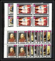 480d - Yemen Kingdom MNH ** N° 594 / 603 A Unicef Day Of Child Tableau Tableaux Painting Renoir Vélasquez Murillo Bloc 4 - Jemen