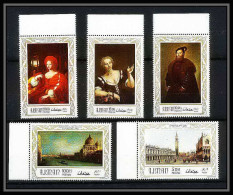 471i Ajman MNH ** N° 419 / 423 A Tableau (tableaux Painting) Italian Paintings Venise (venice)  - Other & Unclassified