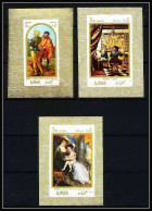 470a Ajman MNH ** Bloc N° 24 - 25 - 26 Tableau (tableaux Painting) Durer Rubens Vermeer - Ajman