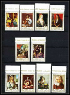 465a Ajman MNH ** N° 225 / 234 A Tableau (tableaux Painting) Durer Rubens Vermeer Caravaggio  - Ajman