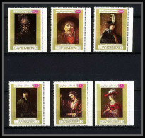 460b Yemen Kingdom MNH ** N° 710 / 715 A Tableau (tableaux Painting) Rembrandt (Nederland)  - Yemen