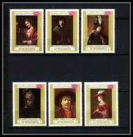 460a Yemen Kingdom MNH ** N° 710 / 715 A Tableau (tableaux Painting) Rembrandt (Nederland)  - Yemen