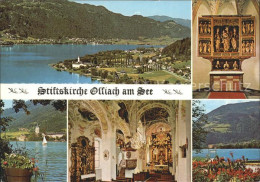 72294393 Ossiach Stiftskirche Mit Ossiachersee Fliegeraufnahme Ossiach - Other & Unclassified