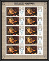 455e Umm Al Qiwain MNH ** Mi N° 218 B Tableau (tableaux Painting) Feuilles (sheets) Titien Titian Ttaly Non Dentelé Impe - Umm Al-Qaiwain