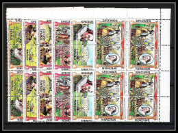 596b Vaitupu Tuvalu MNH ** 1984 Sc 17-22 Mi 9-20 Bloc 4 Kings & Queens Set Of 12 Overprint Specimen Proof - Tuvalu (fr. Elliceinseln)