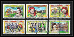 588 Nukufetau Tuvalu MNH ** 1984 SC 14-19 (Mi 11-22) Leaders Of The World, Kings And Queens Overprint Specimen Proof - Königshäuser, Adel