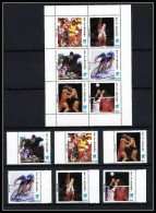 561a Bequia Grenadines Of Saint Vincent MNH ** BLOC Jeux Olympiques Olympic Games Seoul 1988 Cycling Volley Cheval Horse - Estate 1988: Seul