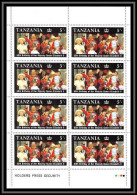 548a Tanzania (tanzanie) MNH ** 60th Aniversary Of Her Majesty Queen Elizabeth 2 Bloc - Tansania (1964-...)