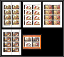 549 Tanzania (tanzanie) MNH ** Wildlife Oiseaux Birds Ibis Mallard American Eider Roseate Spoonbill Feuilles (sheets) - Collections, Lots & Series