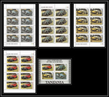 545 Tanzania (tanzanie) MNH ** 100th Anniversary Of The Automobile Voiture (Cars Voitures) Rolls-Royce Feuilles Sheets  - Automobili