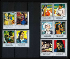 526c YAR (nord Yemen) MNH ** N° 630 / 639 A Tableau (tableaux Painting) Paul Gauguin - Yémen