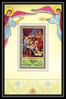 521 Fujeira MNH ** Bloc N° 75 A Noel 1971 Christmas Tableau (tableaux Painting) Nativity Of Jesus Christ - Religie