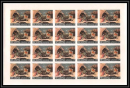 514g Yemen Kingdom MNH ** N° 295 B Paolo Uccello Italy Tableau Painting Feuilles (sheets) Non Dentelé (Imperf) - Autres & Non Classés