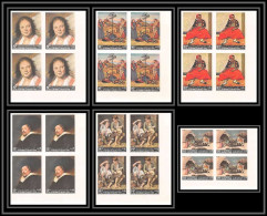 514c Yemen Kingdom MNH ** N° 290 / 295 B Tableau (tableaux Painting) Non Dentelé (Imperf) Van Gogh Rubens Bloc 4 - Rubens