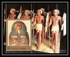 510 Fujeira MNH ** Bloc N° 119 A Egyptian Art Egypte Egypt Sarcophagus - Sarcophage - Egyptology