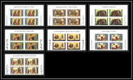 504c Ajman MNH ** N° 158 /163 B Tableau (tableaux Paintings By Arab Masters Non Dentelé (Imperf) Bloc 4 - Islam