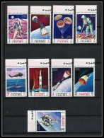 711 Fujeira MNH ** Mi N° 390 / 398 A Espace (space) Apollo Space Flights  - Asie