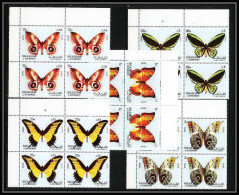 662b Sharjah - MNH ** Mi N° 1018 / 1022 A Papillons (butterflies Papillon) Bloc 4 - Papillons