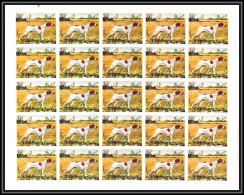 658d Sharjah - MNH ** Mi N° 1028 Pointer Chien Dog Neuf ** Non Dentelé (imperf) Different Colors In The Same Sheet - Sharjah