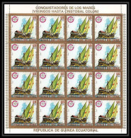 647 Guinée équatoriale Ecuatorial Guinea MNH ** Christopher Columbus (Christophe Colomb) Bateau (bateaux Ship Ships)  - Equatorial Guinea