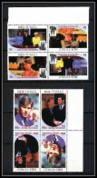 604 Nui Tuvalu MNH ** Sc 66/67 Wedding Of Prince Andrew And Sarah Ferguson Tete Beche - Familles Royales