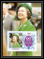 913 Saint Vincent ( St Vincent ) MNH ** Bloc 1986 Queen Mother Elizabeth Non Dentelé (Imperf) - St.Vincent (1979-...)