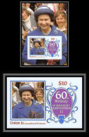 912a Union Island Grenadines Of St Vincent Scott MNH ** N°# 217 1986 Queen Mother Elizabeth + Non Dentelé (Imperf) - St.Vincent E Grenadine