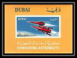 777i Dubai MNH ** Mi Bloc N° 14 Non Dentelé (Imperf) Vostok Espace Space Travel - Dubai