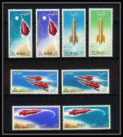 776 Dubai MNH ** Mi N° 71 / 78 A Espace Space Travel Spacecraft Rocket - Azië