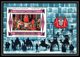 773 Yemen Kingdom MNH ** Mi N° 55 B Bloc Tableau (tableaux Painting) Visit Of The Queen Sheba To King Salomon - Schardscha