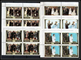 771c Manama - MNH ** Mi N° 570 / 574 JA Apan Visit Of The Japanese Emperor And Empress 1971 To Europe - Sharjah