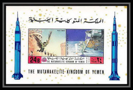 762i Yemen Kingdom MNH ** Mi Bloc N° 224 B Aeronautics Espace Space Concorde Icarus Non Dentelé (Imperf)  - Asie