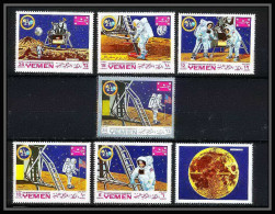 763b Yemen Kingdom MNH ** Mi N° 786 / 790 A + 791 Moon Landing Apollo 11  - Jemen