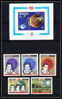 761d Yemen Kingdom MNH ** Mi N° 652 / 656 A + Bloc 150 B 1st Lunar Mission Apollo 8 Espace (space) - Yémen