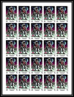 760d Yemen Kingdom MNH ** Mi N° 798 B Non Dentelé (Imperf) Moon Landing Espace (space) Feuilles (sheets) Cote 275  - Asie