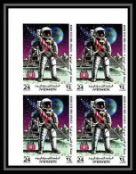 760c Yemen Kingdom MNH ** Mi N° 798 B Non Dentelé (Imperf) First Manned Moon Landing Espace (space) Bloc 4 - Asie