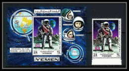 759f Yemen Kingdom MNH ** Mi N° 798 A + Bloc 165 A First Manned Moon Landing Espace (space) Apollo 11 - Yemen