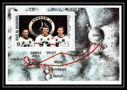 750 Ras Al Khaima MNH ** Mi Bloc N° 126 Espace (space) Apollo 14 Astronauts Shepard Mitchell - Ra's Al-Chaima