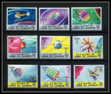 744a Umm Al Qiwain MNH ** Mi N° 78 / 86 A Espace Space Exporation Satellite Probes Tiros Telstar Ariel Ranger Alouette  - Adschman