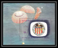 729 Fujeira MNH ** Mi Bloc N° 98 A Apollo 16 Espace (space) Non Dentelé (Imperf) - Fujeira