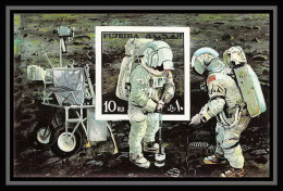 725 Fujeira MNH ** Mi Bloc N° 48 B Apollo 14 MOON WALK Espace (space) - Fudschaira