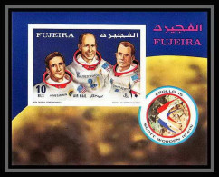 721 Fujeira MNH ** Mi Bloc N° 89 B Non Dentelé (Imperf) Espace (space) Apollo 15  - Asia