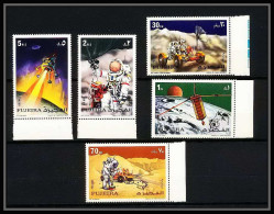 718a Fujeira MNH ** Mi N° 833 / 837 A Espace (space) Apollo 15  - Asien