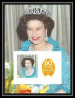 919g Nevis MNH ** Scott N° 476 Error Proof No Value 115x85mm 1986 Queen Mother Elizabeth Non Dentelé (Imperf) - Royalties, Royals