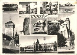 72293260 Krakow Krakau Wawel Kosciol Mariacki Brama Florianska  Krakow Krakau - Pologne