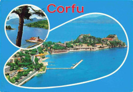 73980615 Corfu_Korfu_Greece Kuestenpanorama Luftaufnahmen - Greece